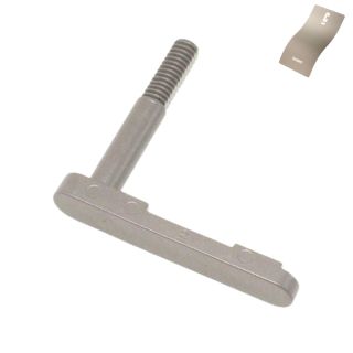 AR-15 Magazine Catch - Blank - Cerakote Bull Shark Grey