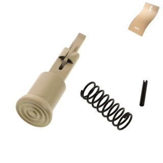 AR-15 Mil-Spec Forward Assist Assembly - Blank - Cerakote FS Brown Sand