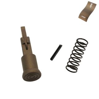 AR-15 Mil-Spec Forward Assist Assembly - Blank - Cerakote Burnt Bronze