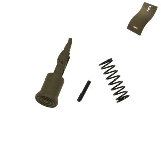 AR-15 Mil-Spec Forward Assist Assembly - Blank - Cerakote Olive Dab Green