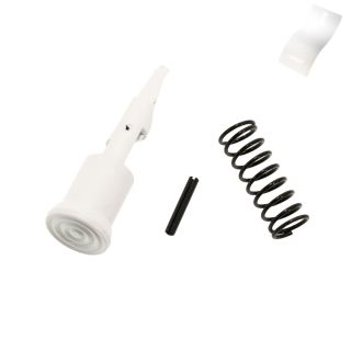 AR-15 Mil-Spec Forward Assist Assembly - Blank - Cerakote Bright White