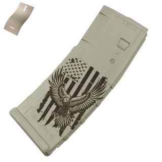 AR-15 PMAG MOE - American Eagle - Cerakote Bull Shark Grey (30 Round)