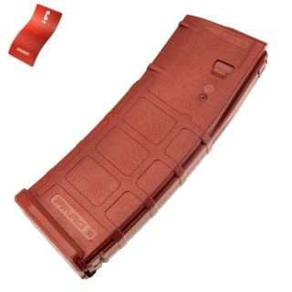 Magpul PMAG 10/30 Gen M3 Cerakote Magazine | AR-15 10 Round | Firehouse Red