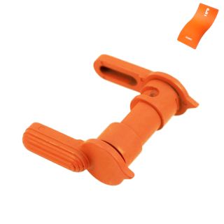AR-15 Safety Selector - Dual Lever Ambidextrous - Cerakote Orange