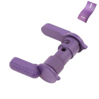 AR-15 Safety Selector - Dual Lever Ambidextrous - Cerakote Purple