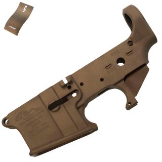 Anderson AR-15 Stripped Lower Receiver - Cerakote Burnt Bronze