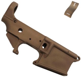 Anderson AR-15 Stripped Lower Receiver - Cerakote Burnt Bronze