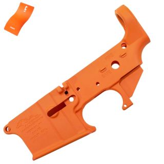 Anderson AR-15 Stripped Lower Receiver - Cerakote Hunter Orange
