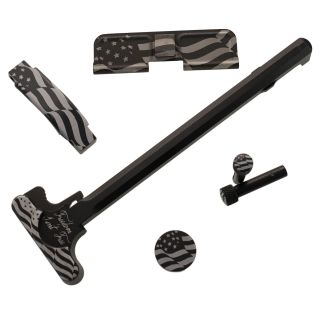 AR-15 Upgrade Bundle - Freedom Isn't Free - Anodized Black