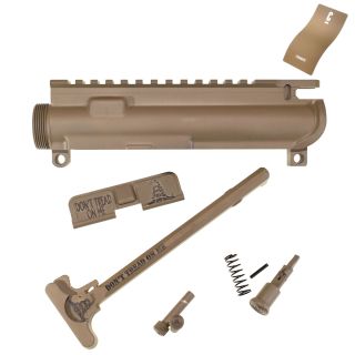 AR-15 Upgrade Bundle - Upper Bundle - Don't Tread on Me - Cerakote FDE