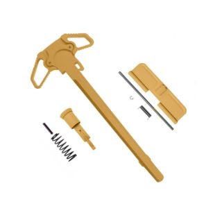 AR-15 Upgrade Kit #3 | Ambidextrous Charging Handle, Dust Cover & Forward Assist | Gold