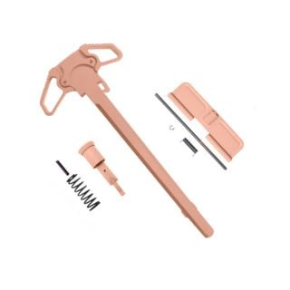 AR-15 Upgrade Kit #3 | Ambidextrous Charging Handle, Dust Cover & Forward Assist | Rose Gold