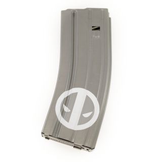 AR-15/M16 .223-5.56 Magazine - Deadpool - Gray (30 Round)