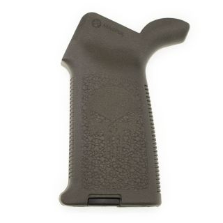 AR-15 Magpul MOE Grip - Punisher Skull - Olive Drab Green