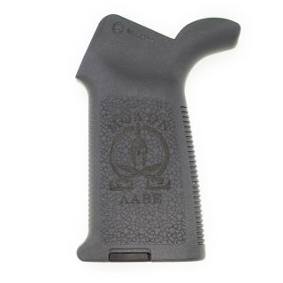AR-15/M4 Magpul MOE Grip - Molon Labe -  Gray