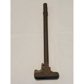 AR-10 Standard Charging Handle - *ORPH* Plain- Cerakote FDE Standard Blem