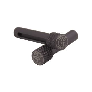 AR-10 Extended Takedown Pins - Veritas Aequitas - Anodized Gray