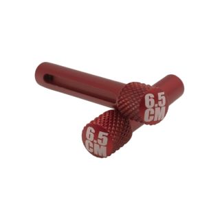 AR-10 Extended Takedown Pins - 6.5 CM - Anodized Red