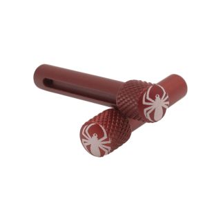 AR-10 Extended Takedown Pin - Black Widow - Anodized Red