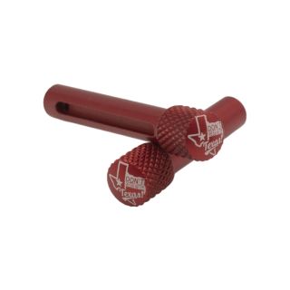 AR-10 Extended Takedown Pin - Don't Mess with Texas! - Anodized Red