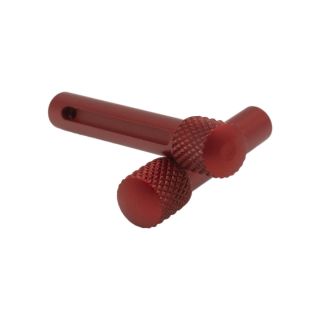 AR-10 Extended Takedown Pin - Blank - Anodized Red