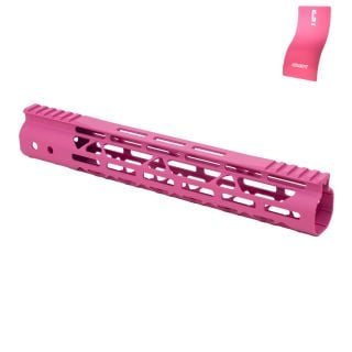 AR-15 15" Mod Lite Skeletonized M-LOK Free Float Handguard - Cerakote Pink