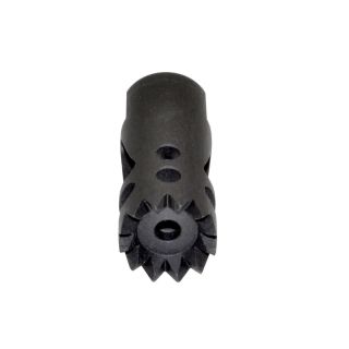 .223/5.56 Competition Grade Recoil Compensator/brake 1/2"x28 thread, Gunmetal Black