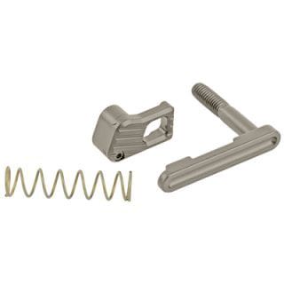 Battle Arms Development Magazine Release Kit | AR-15 Mag Catch Assembly | Bull Shark Gray
