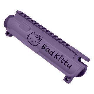 Anderson AR-15 Stripped Upper Receiver - Hello Kitty - Bright Purple