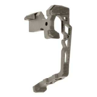 AR-15 Ambidextrous Extended Bolt Release – Bull Shark Gray
