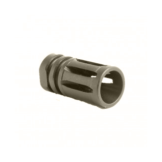 .223/556 Bird Cage Style Muzzle Brake AR-15 1/2x28 Thread - Cerakote Black Gold