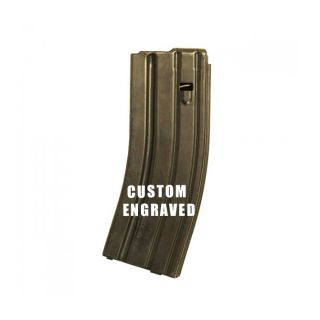 AR-15 .223-5.56 Magazine - Custom Engraved - Black (30 Round)