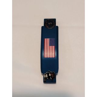 Enhanced Trigger Guard - *ORPH* Anodize Blue, Small Stickers- Closeout - Plain