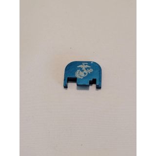 Glock Rear Slide Plate- *ORPH* - Marine - Anodized Blue, Gen 1-4
