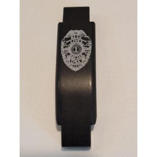 Enhanced Trigger Guard - *ORPH* Blue Lives Matter - Anodize Black Blemished