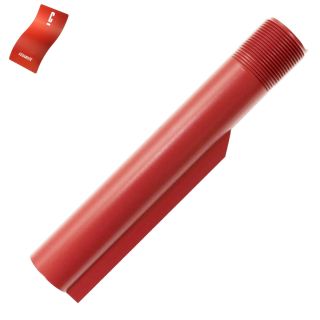 Buffer Tube - Blank - Cerakote Firehouse Red