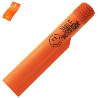 Buffer Tube - SMILE! - Cerakote Orange