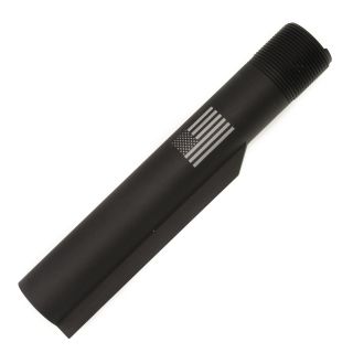 Buffer Tube - USA Flag - Anodized Black