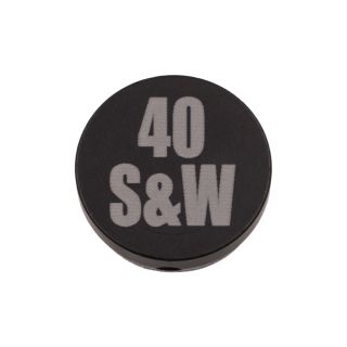 Forward Assist Cap - 40 S&W - Anodized Black