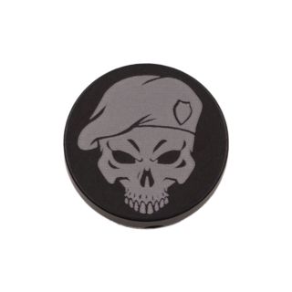 Forward Assist Cap - Black Ops Skull V2 - Anodized Black