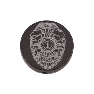 Forward Assist Cap - Blue Lives Matter - Anodized Black