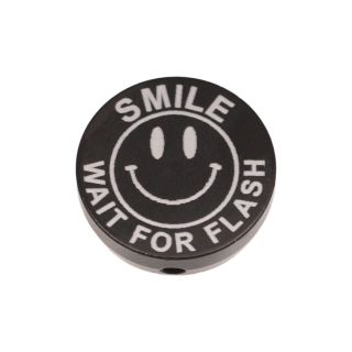 Forward Assist Cap - SMILE! Wait For Flash - Anodized Black