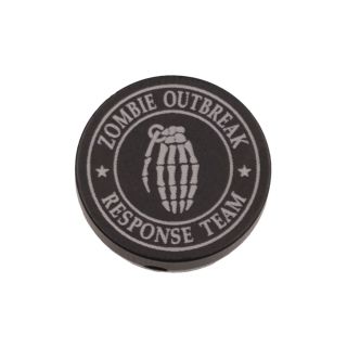 Forward Assist Cap - Zombie Outbreak Grenade - Anodized Black