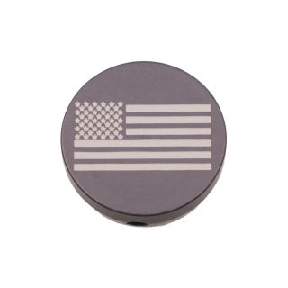 Forward Assist Cap - USA Flag - Anodized Gray