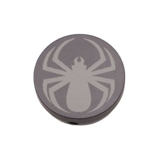 Forward Assist Cap - Black Widow Spider - Anodized Gray