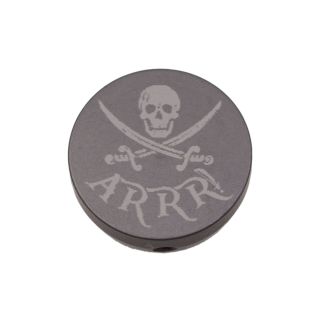 Forward Assist Cap - Jolly Roger ARRR!!! - Anodized Gray