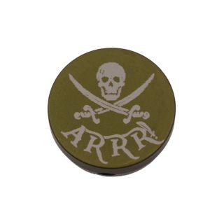 Forward Assist Cap - Jolly Roger ARRR!!! - Anodized Olive Drab Green