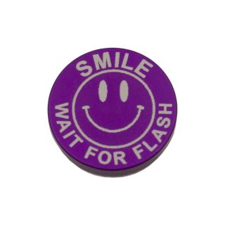 Forward Assist Cap - SMILE! Wait for flash - Anodized Purple