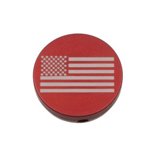Forward Assist Cap - American Flag - Anodized Red
