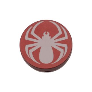Forward Assist Cap - Black Widow Spider - Anodized Red